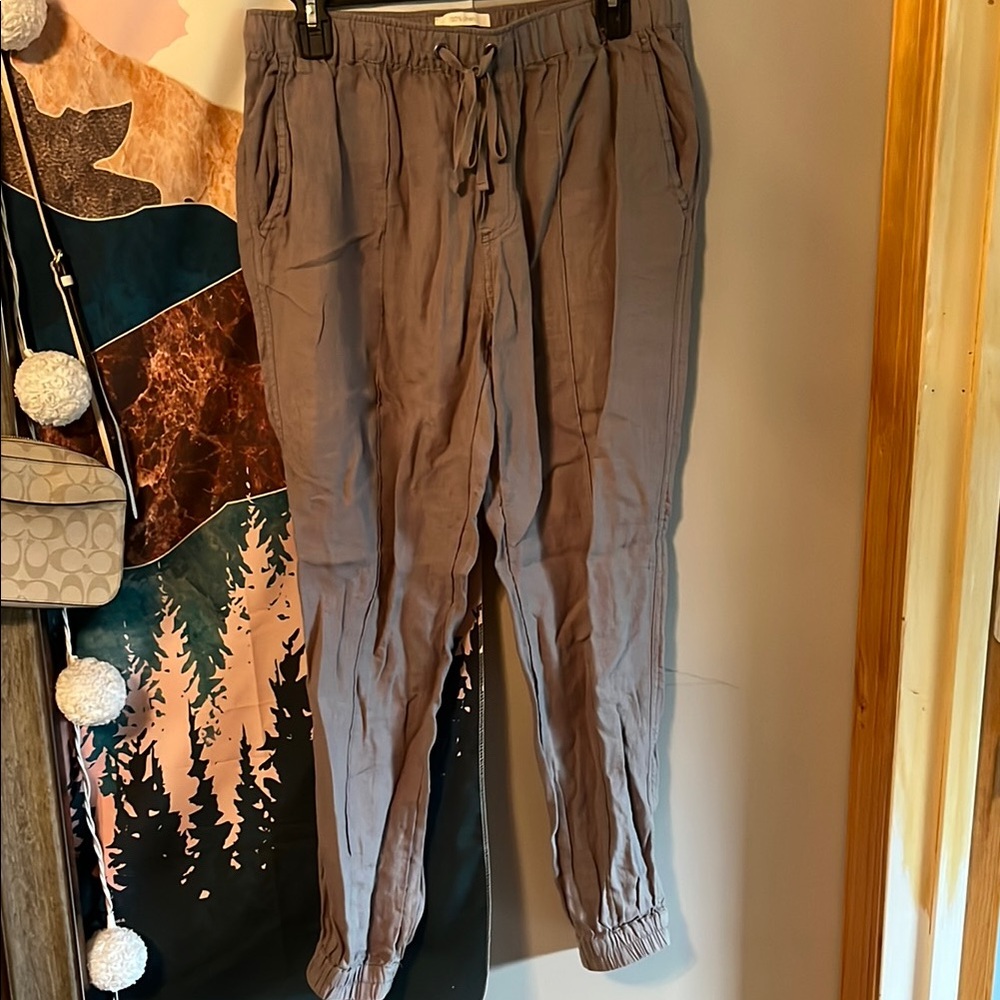 Women's Gray Jogger Pants